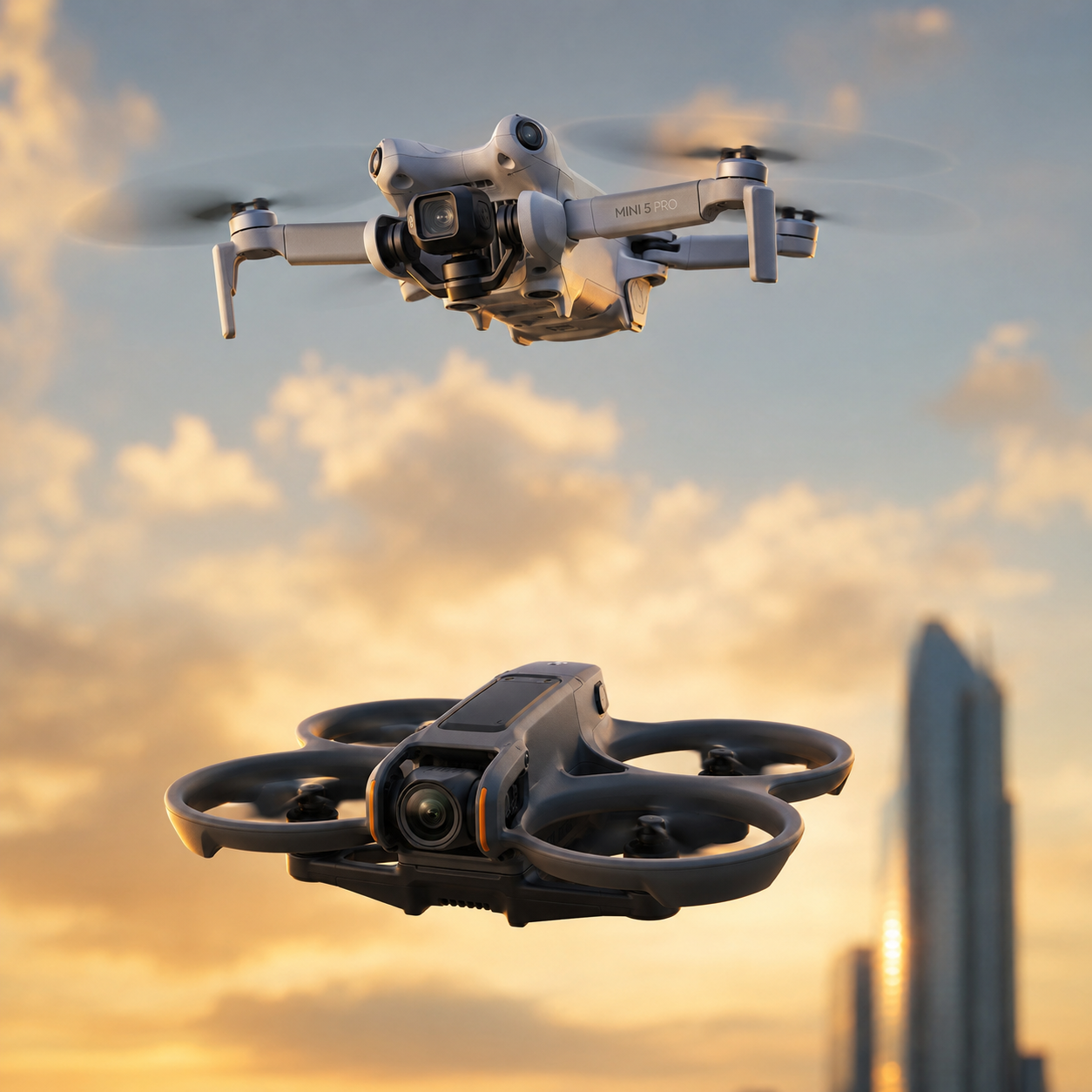 Drones Origem Aérea - Tradicional e FPV