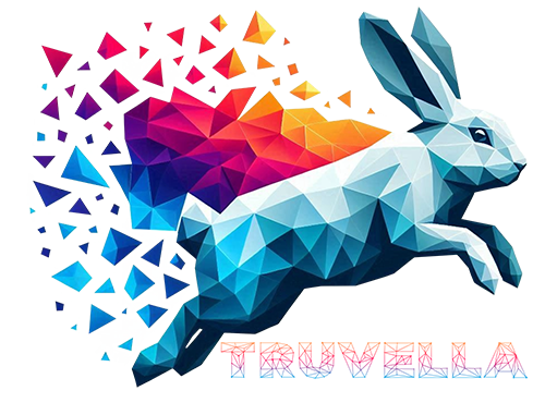 Logo Truvella - Soluções Criativas e Marketing Logo Truvella - Soluções Criativas e Marketing